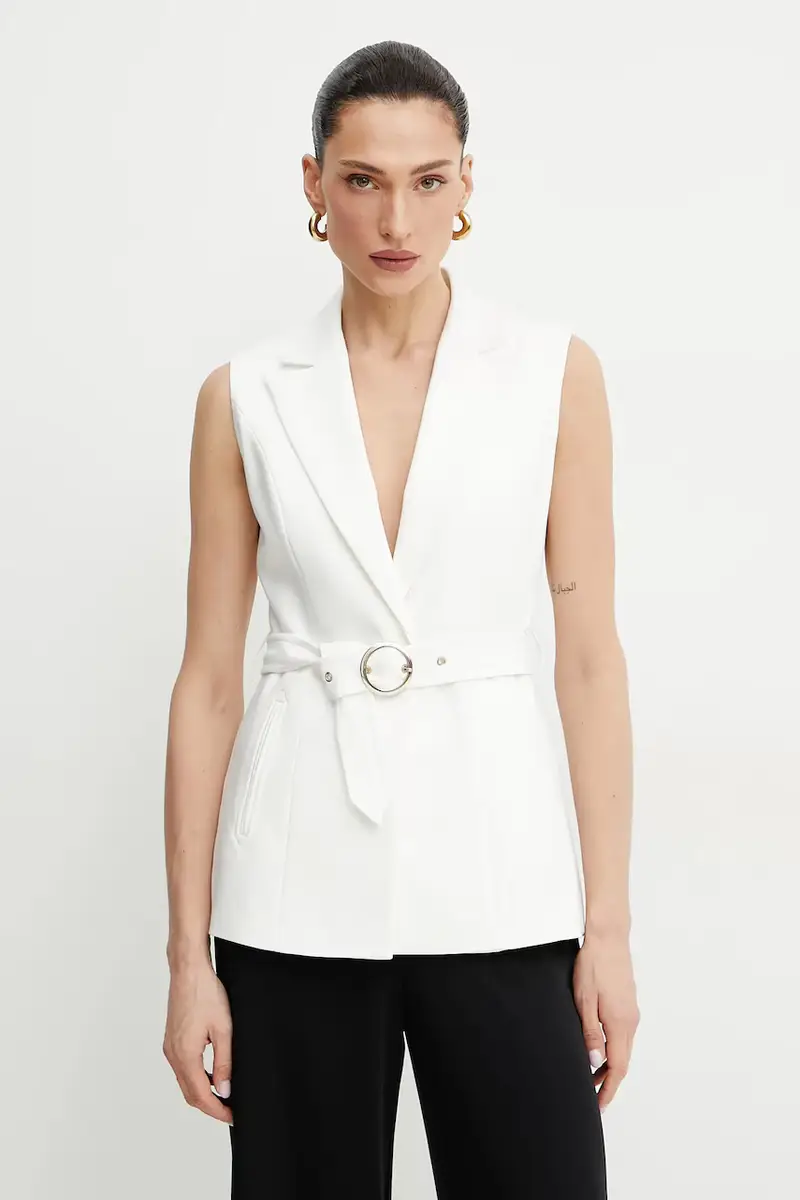 gilet VROSSO.F colore bianco VROSSO.F