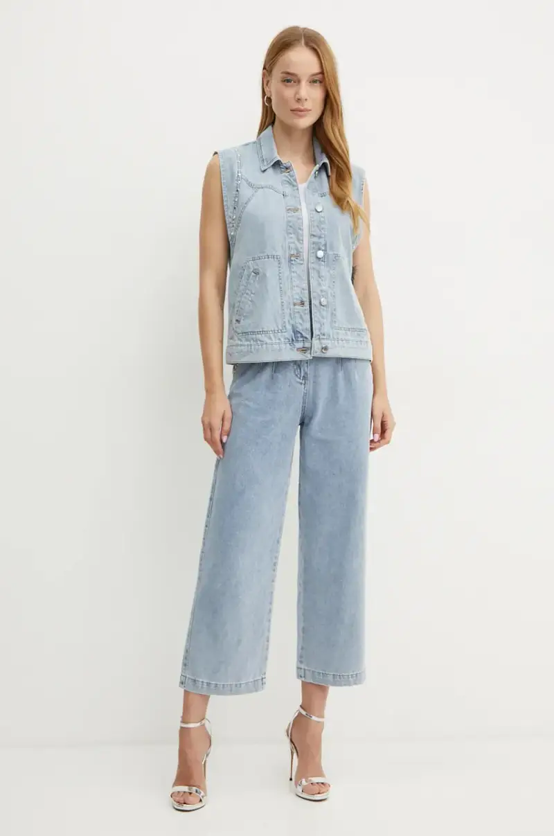 Morgan Jeans Donna Blu 3132254 miniatura 2