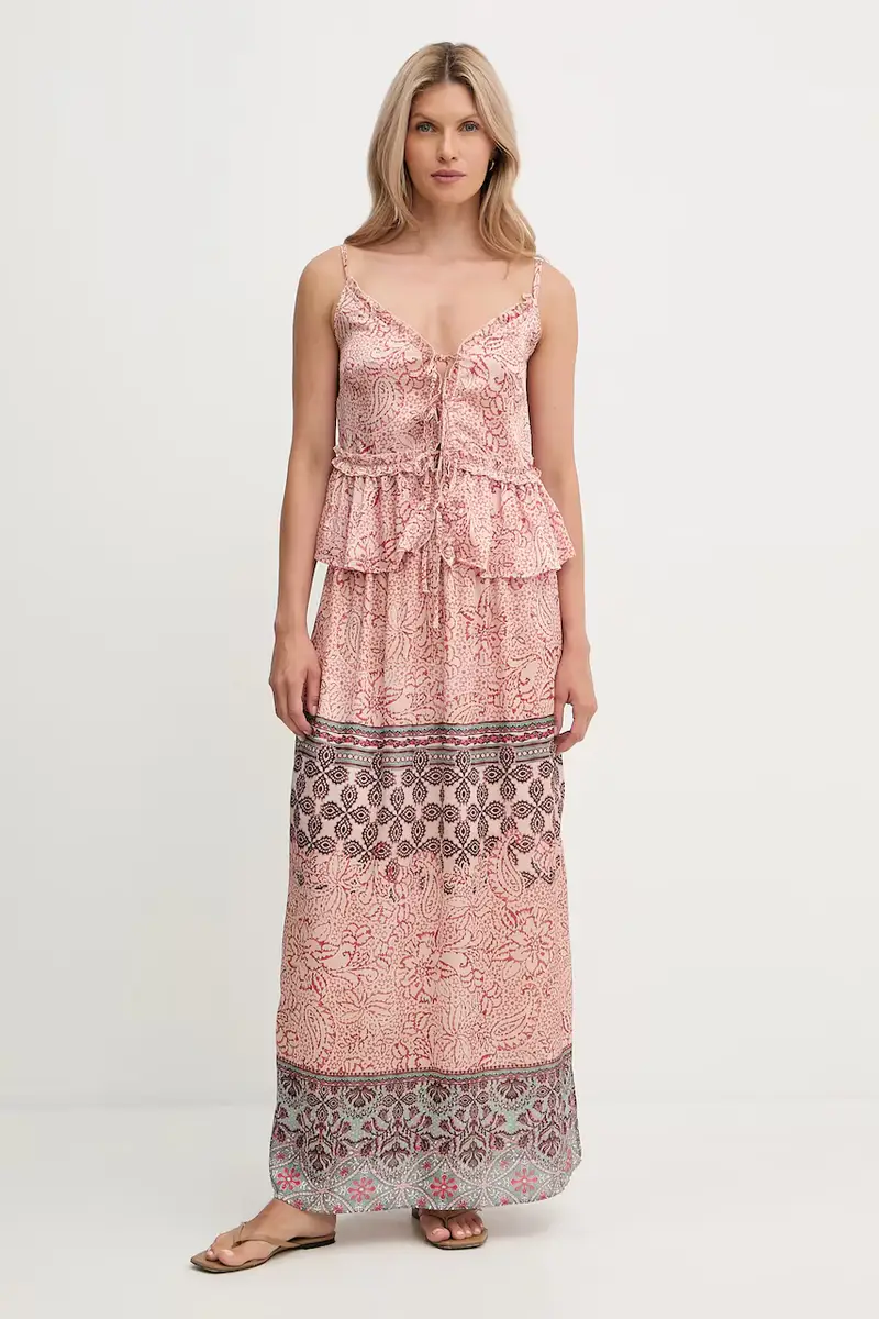 gonna colore arancione JONY.F miniatura 2