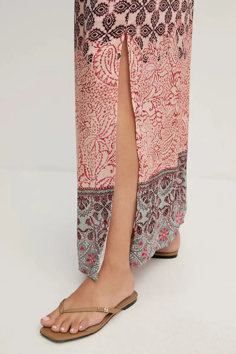 gonna colore arancione JONY.F miniatura 4