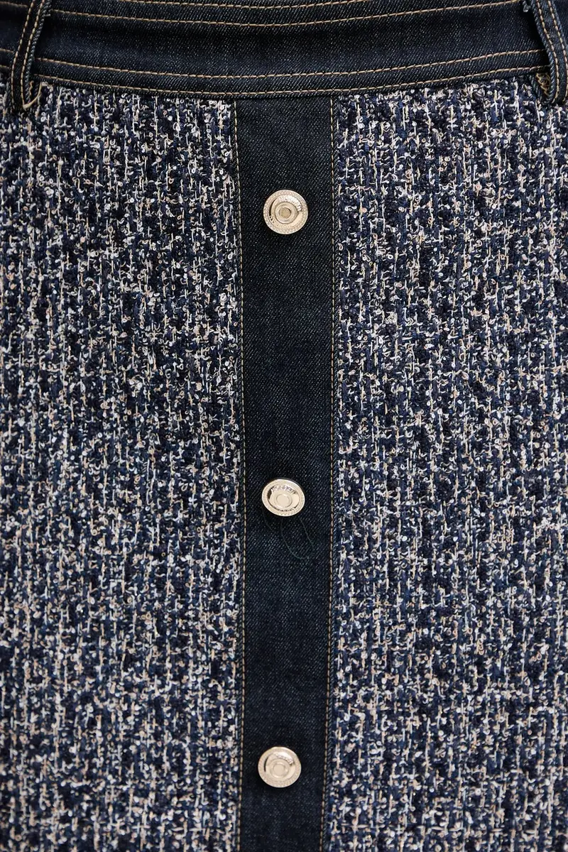 gonna colore blu navy JOSCAR miniatura 4