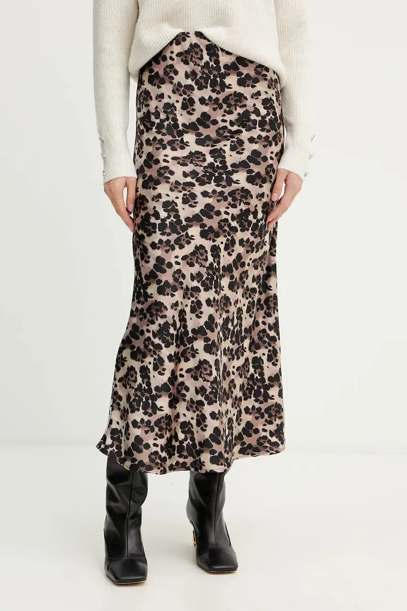 gonna colore marrone JLEOL.F