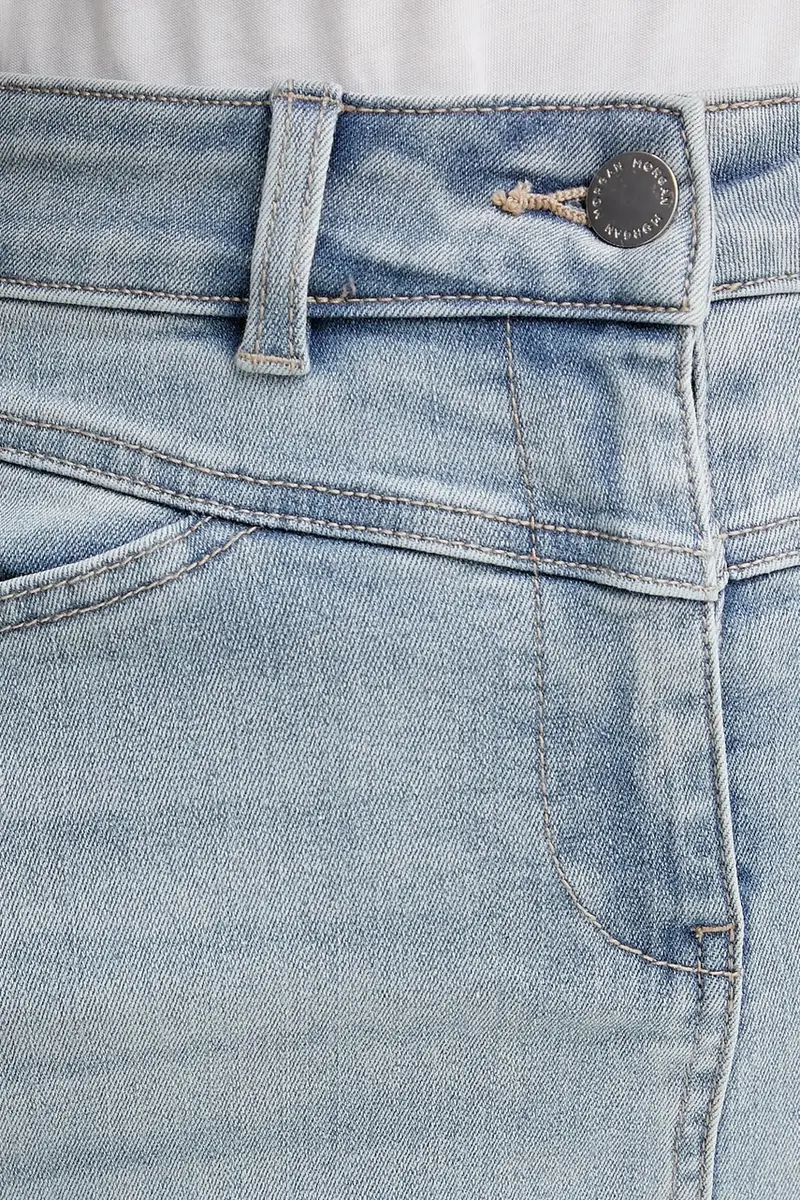 gonna di jeans JAPA colore blu JAPA miniatura 4