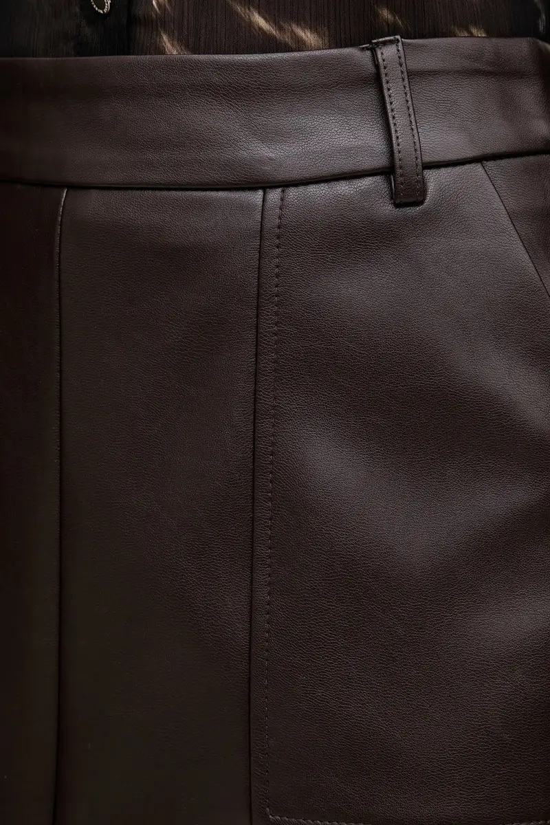 gonna JILF colore granata JILF Marrone miniatura 4