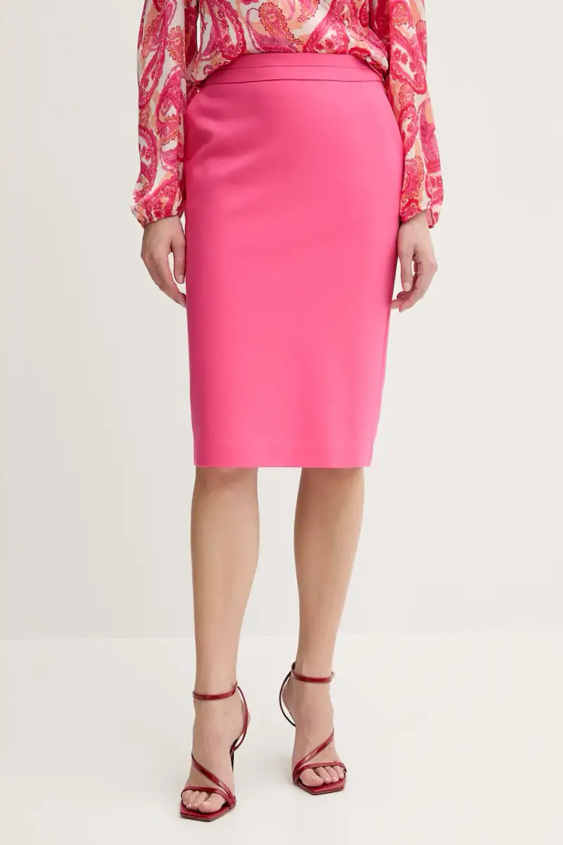 gonna JROSE.F colore beige JROSE.F Rosa