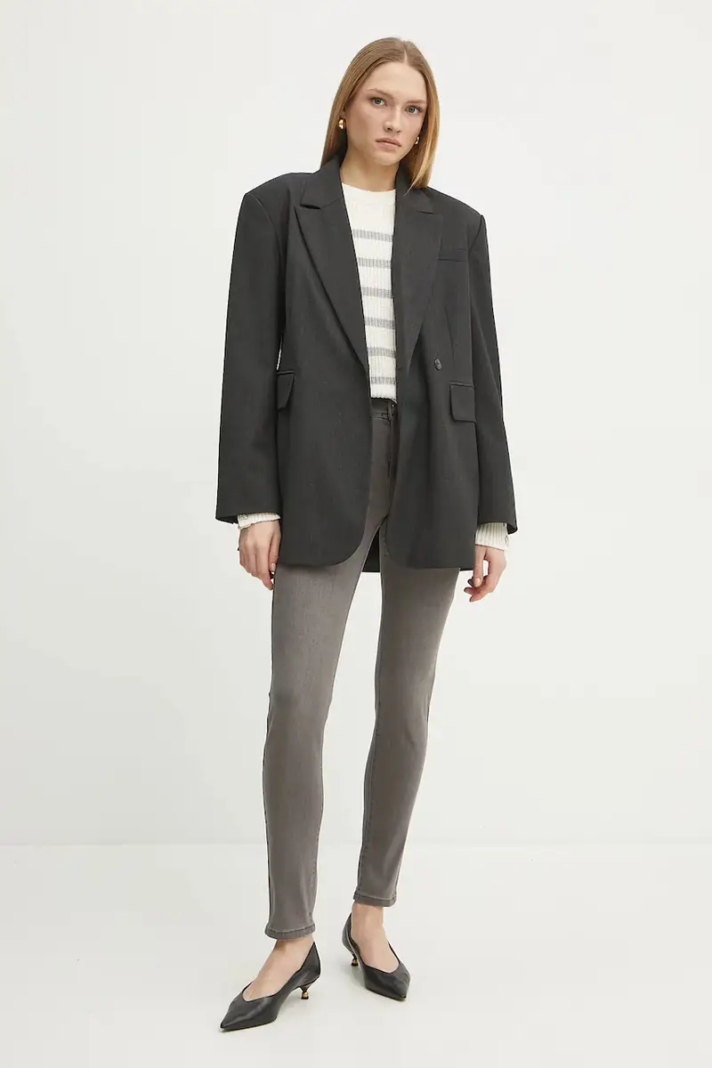 Morgan Jeans Grigio 4196114 miniatura 2