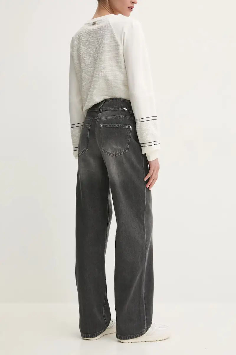 Morgan Jeans Donna Grigio 3137603 miniatura 3