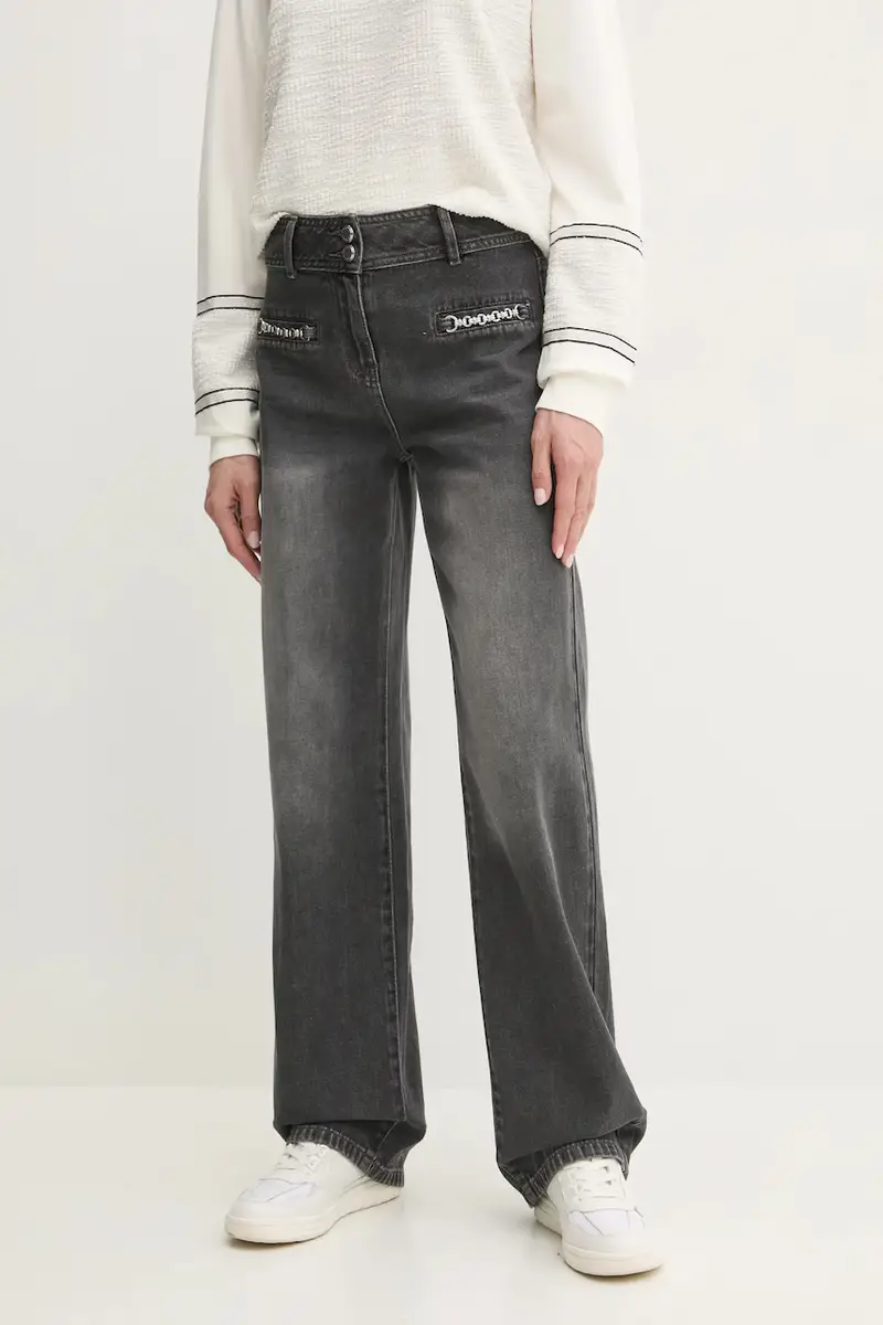 Morgan Jeans Donna Grigio 3137603