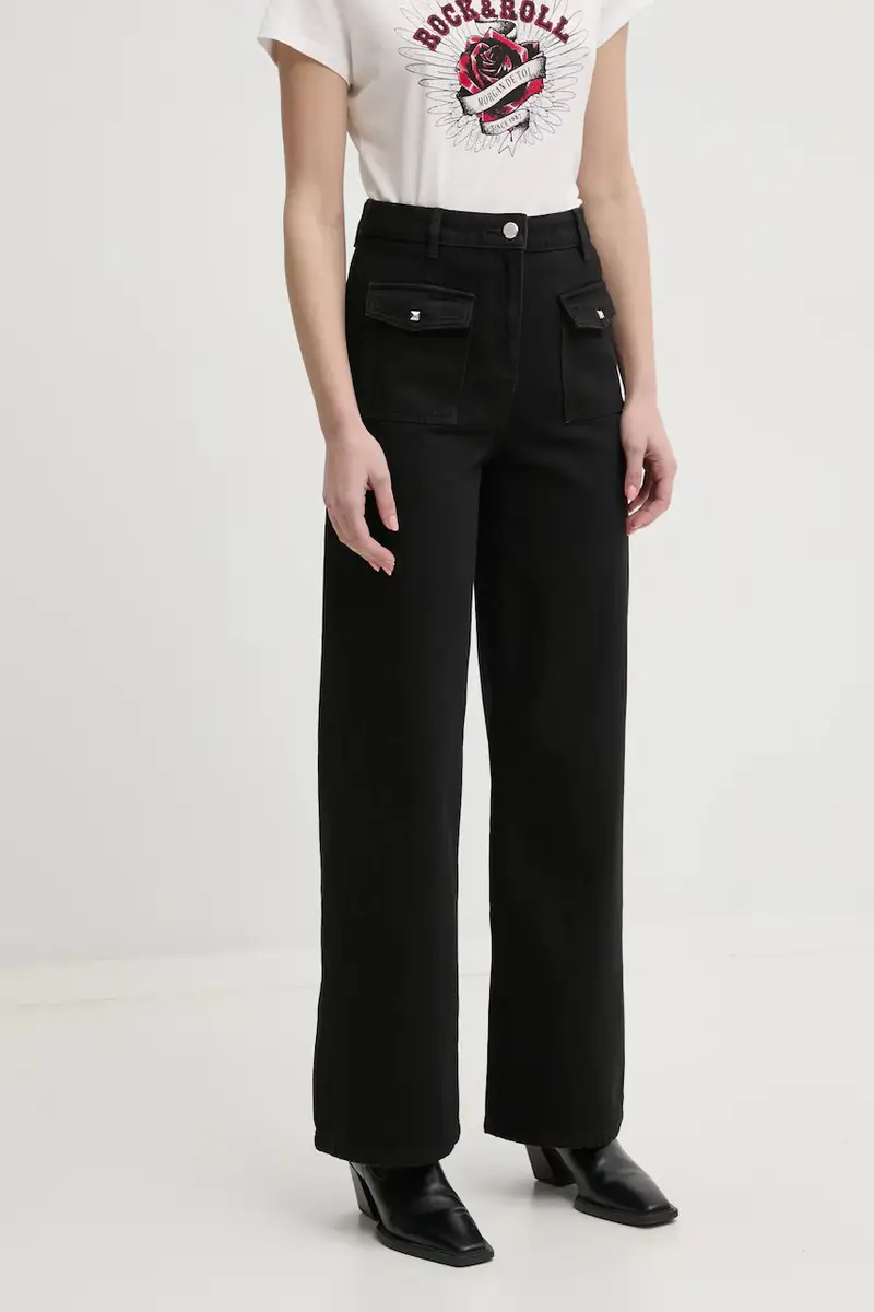 Morgan Jeans Donna Nero 3327452
