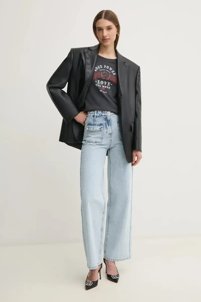 Morgan Jeans Donna Blu 3312301 miniatura 2