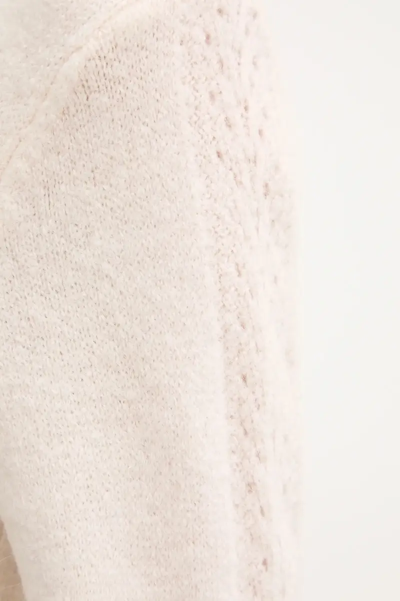 maglione con alpaca colore beige MCHEPA miniatura 5