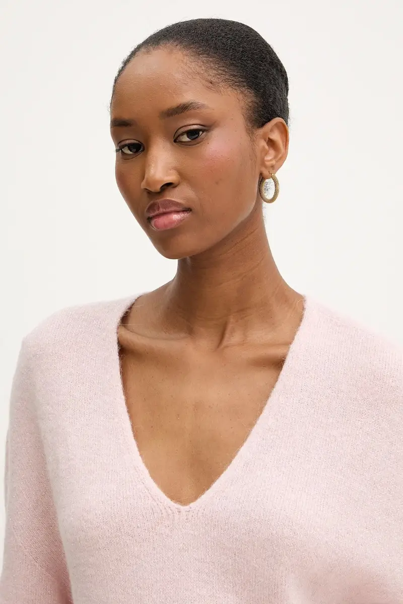 maglione con lana Rosa miniatura 4