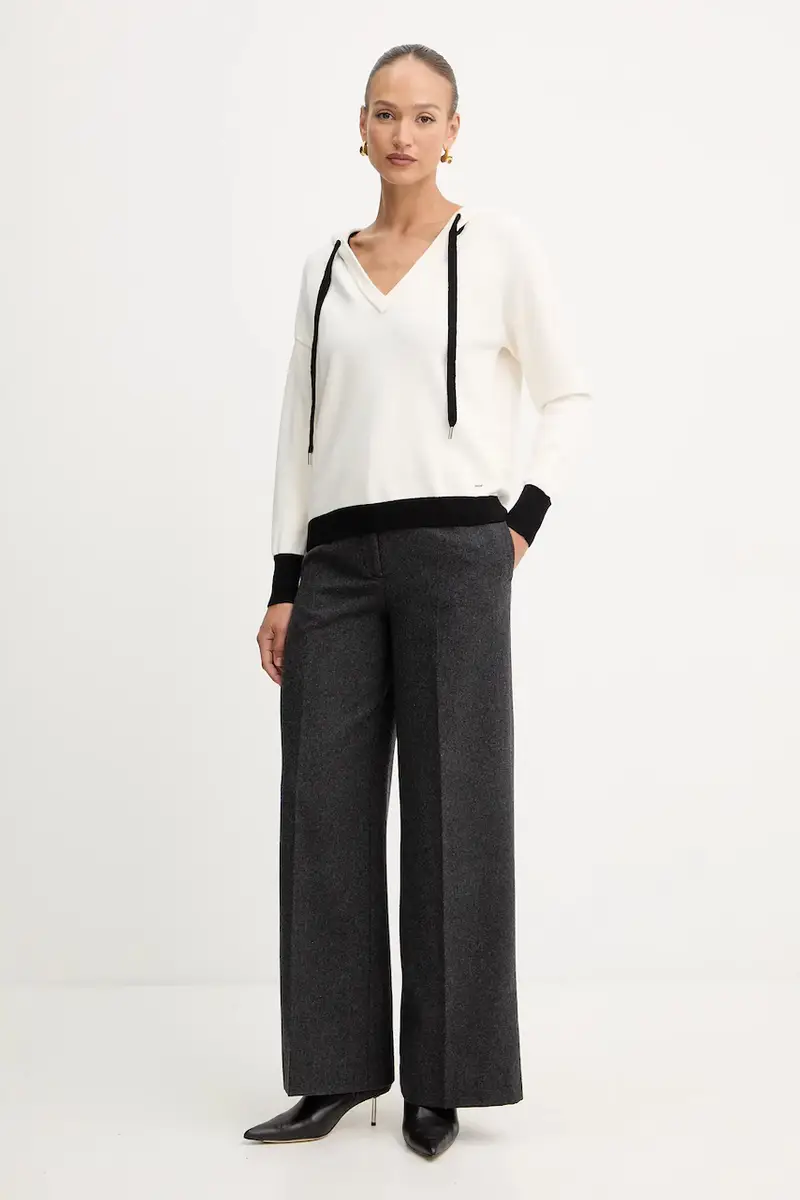 maglione donna colore beige MARTINE miniatura 2