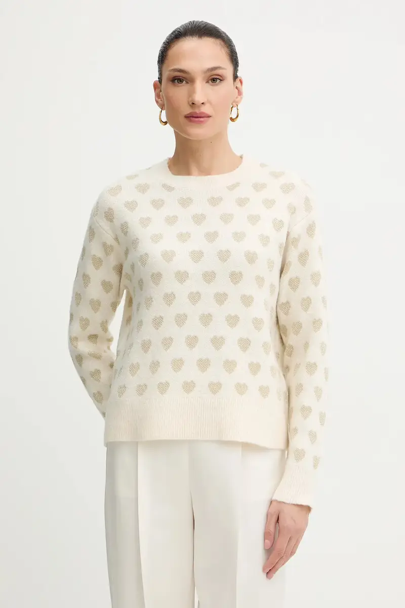 maglione donna colore beige MCOEUR