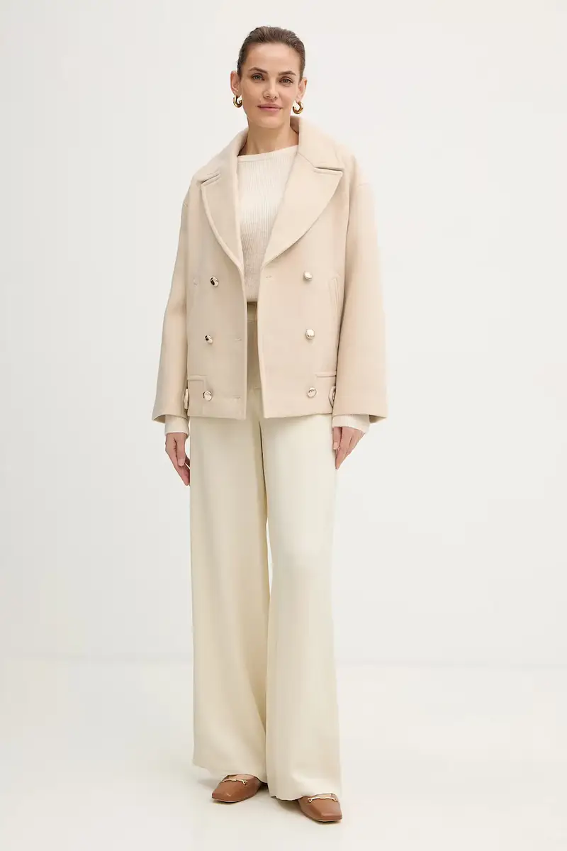 maglione donna colore beige MJESA miniatura 2