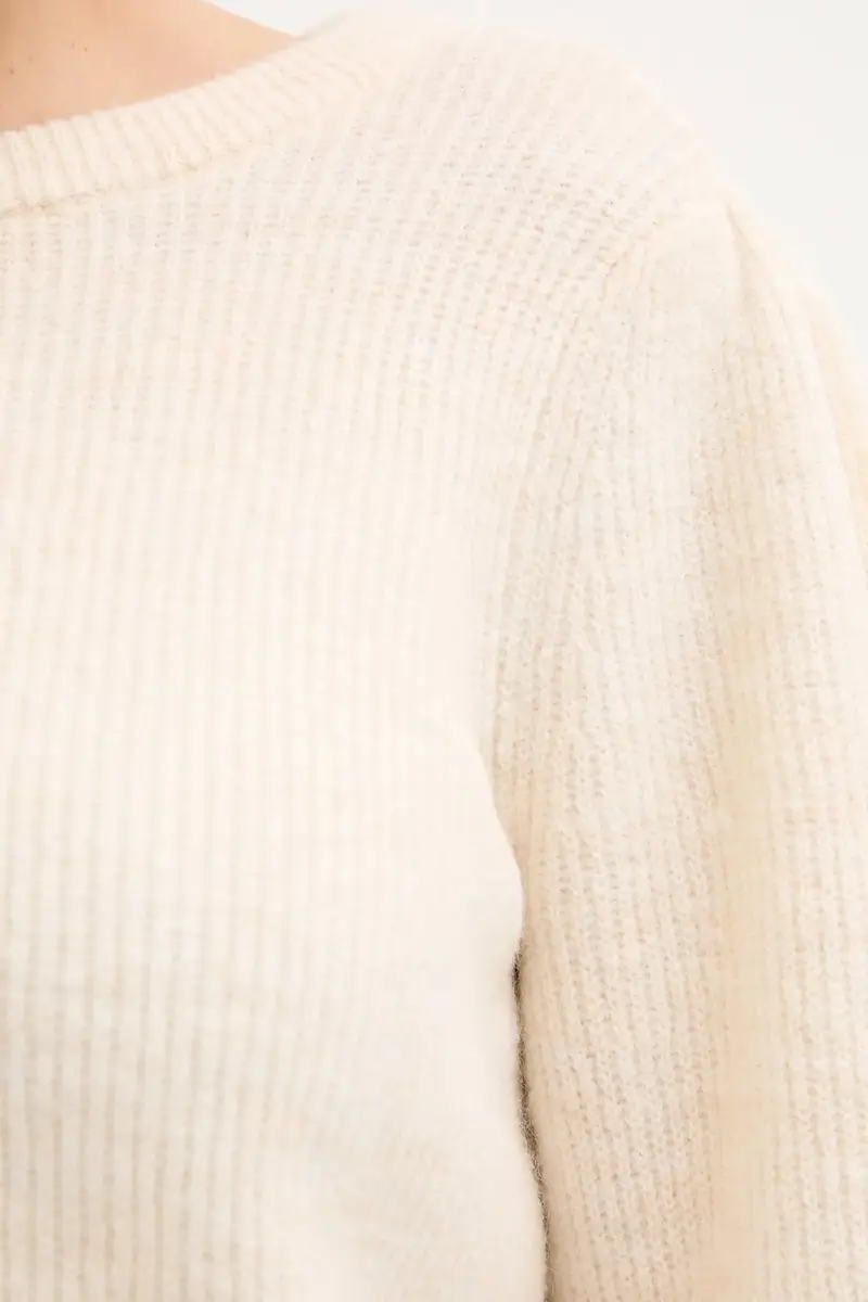 maglione donna colore beige MJESA miniatura 5