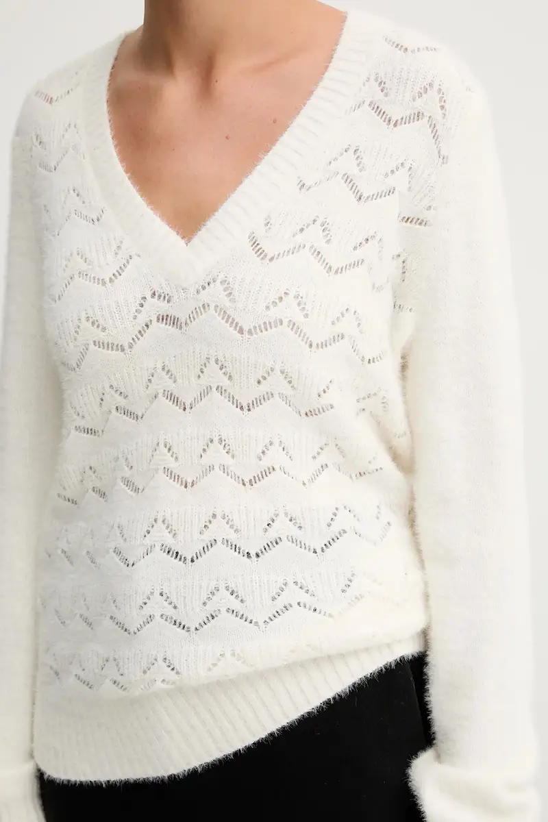 maglione donna colore beige MLILOU miniatura 4