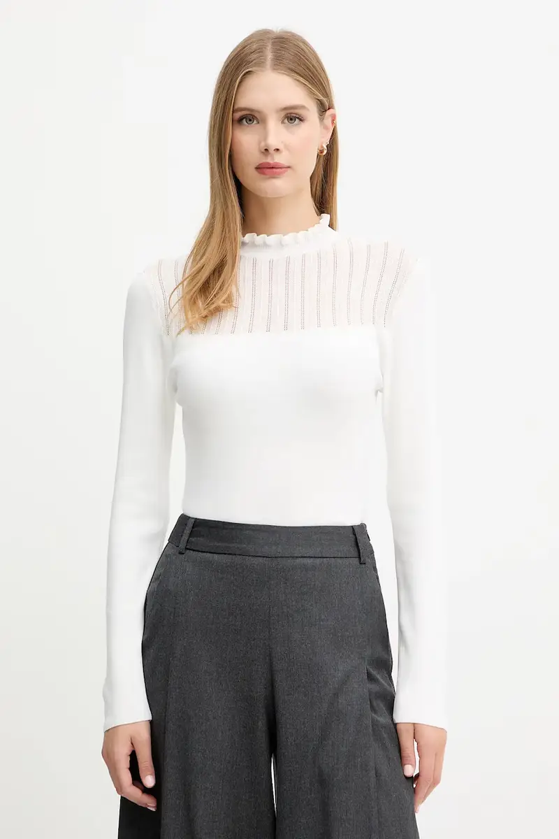 maglione donna colore bianco MSNOWI