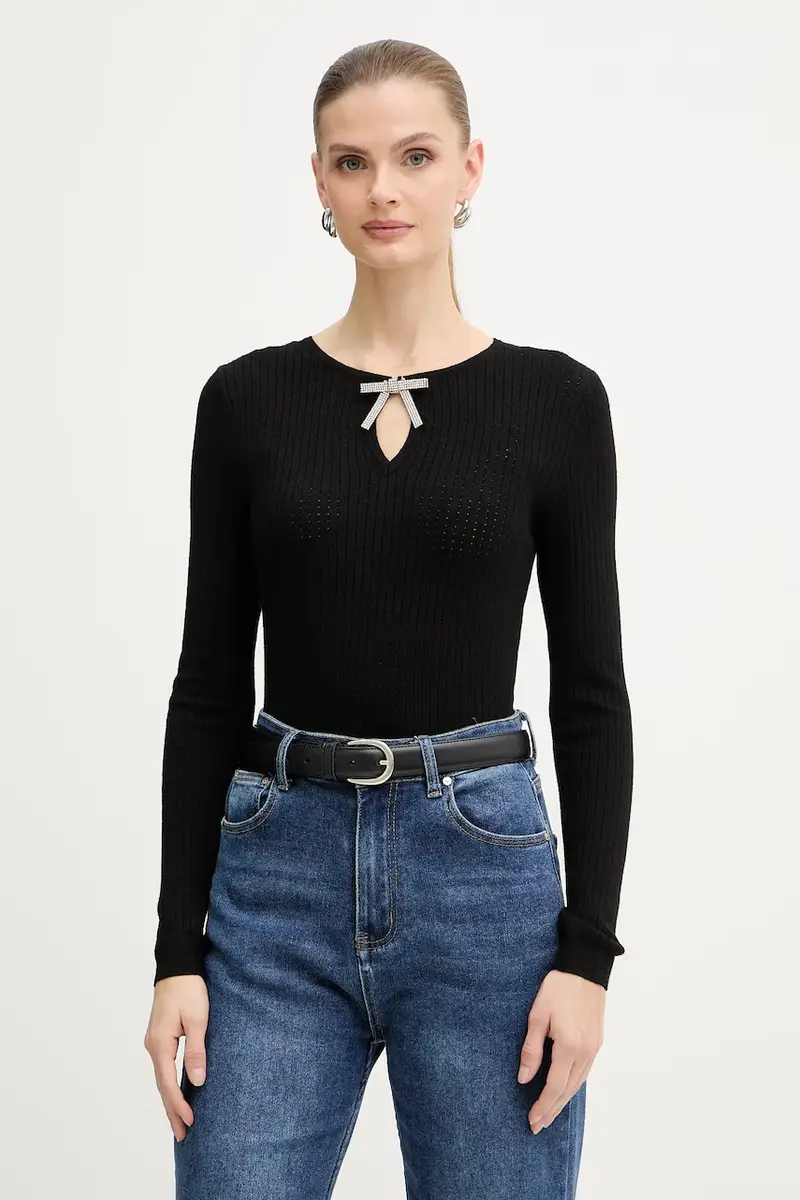 maglione donna colore nero MNODI