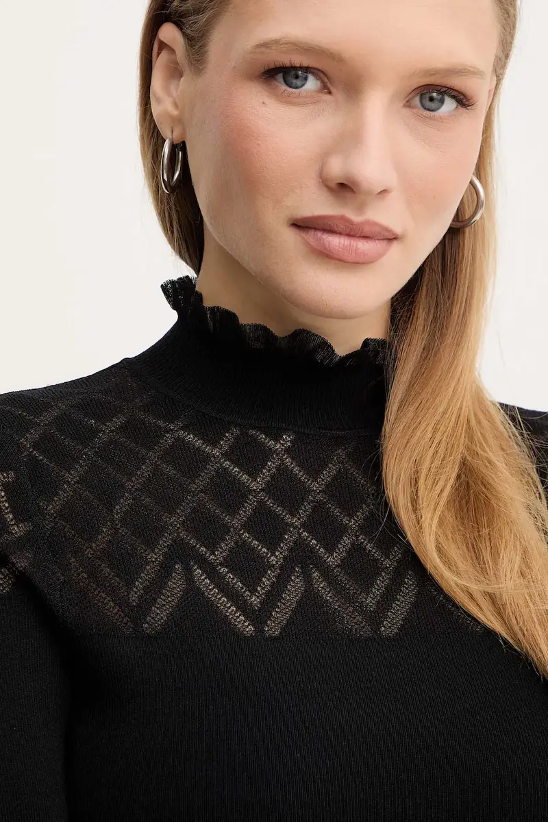 maglione donna colore nero MOC miniatura 4