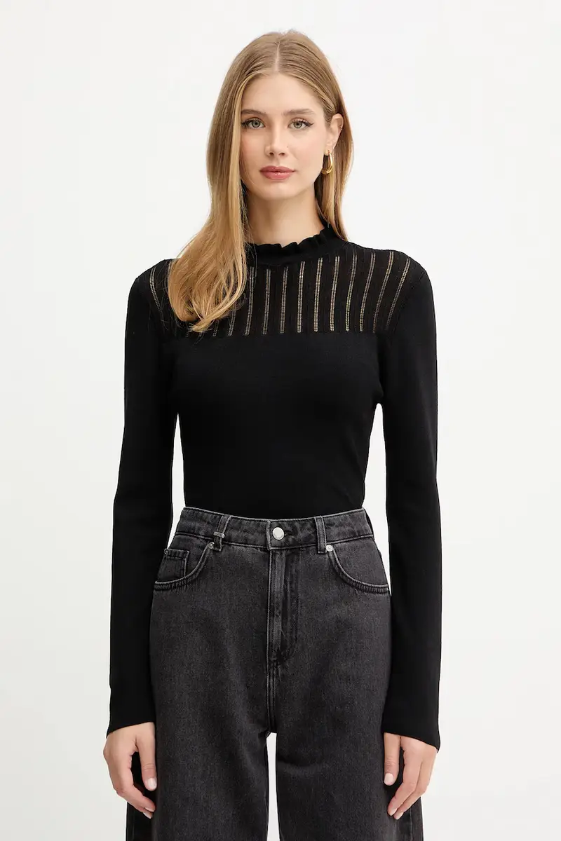 maglione donna colore nero MSNOWI