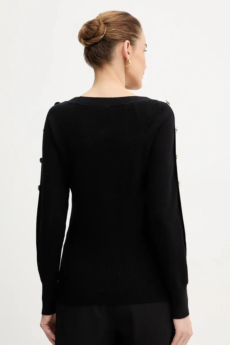 maglione donna colore nero MTECNA miniatura 3