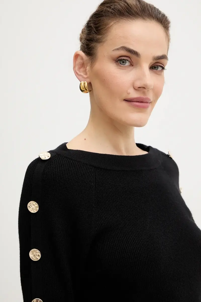 maglione donna colore nero MTECNA miniatura 4