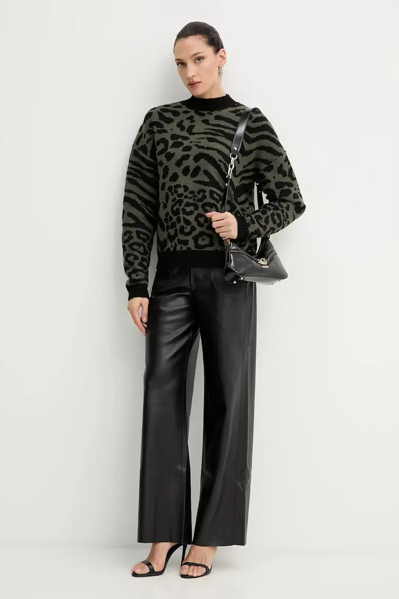 maglione donna colore verde MFELIXA miniatura 2