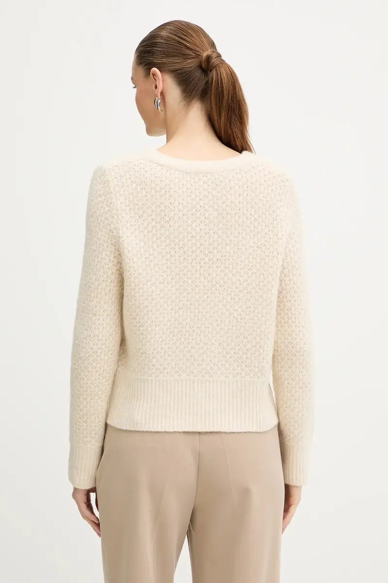 maglione in misto lana MPAUL Beige miniatura 3