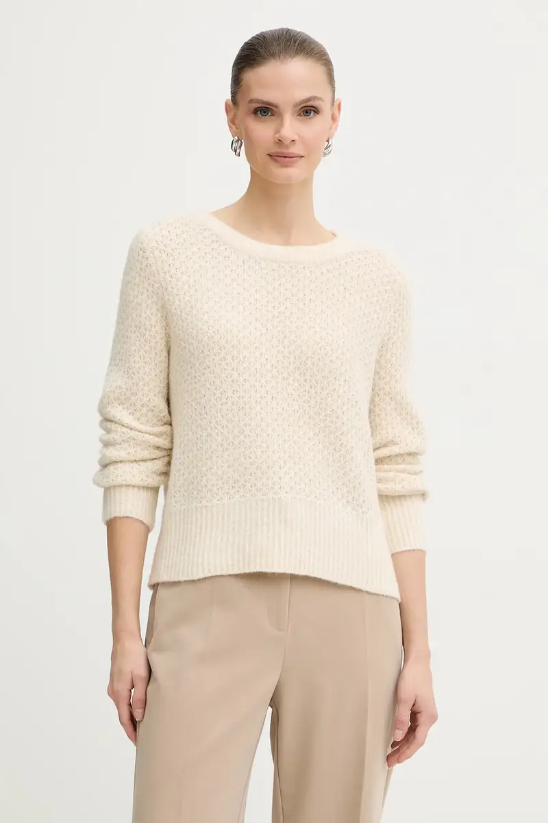 maglione in misto lana MPAUL Beige