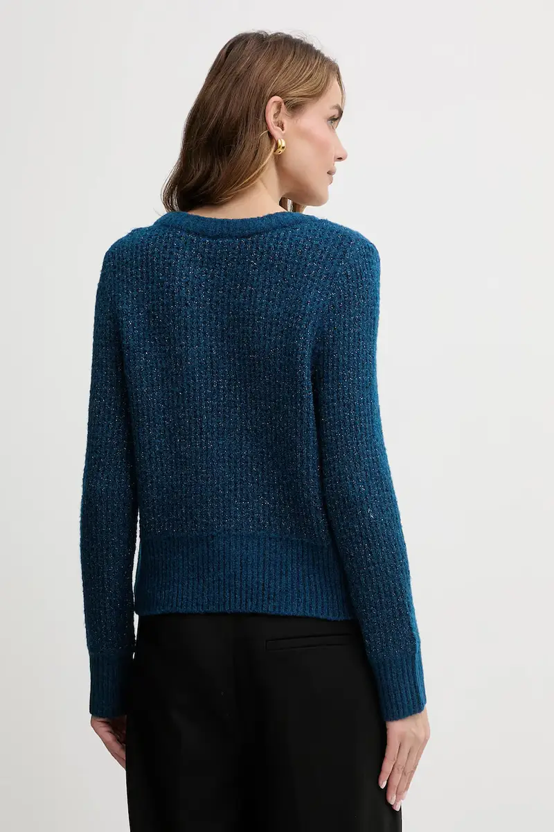 maglione in misto lana MPAUL Turchese miniatura 3