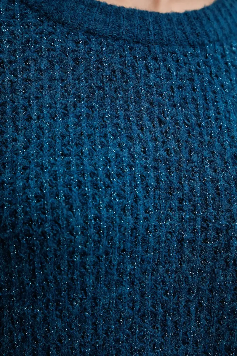 maglione in misto lana MPAUL Turchese miniatura 5