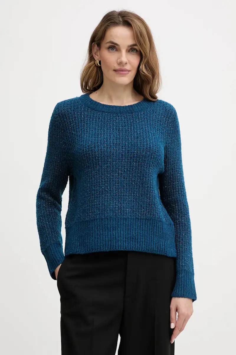 maglione in misto lana MPAUL Turchese