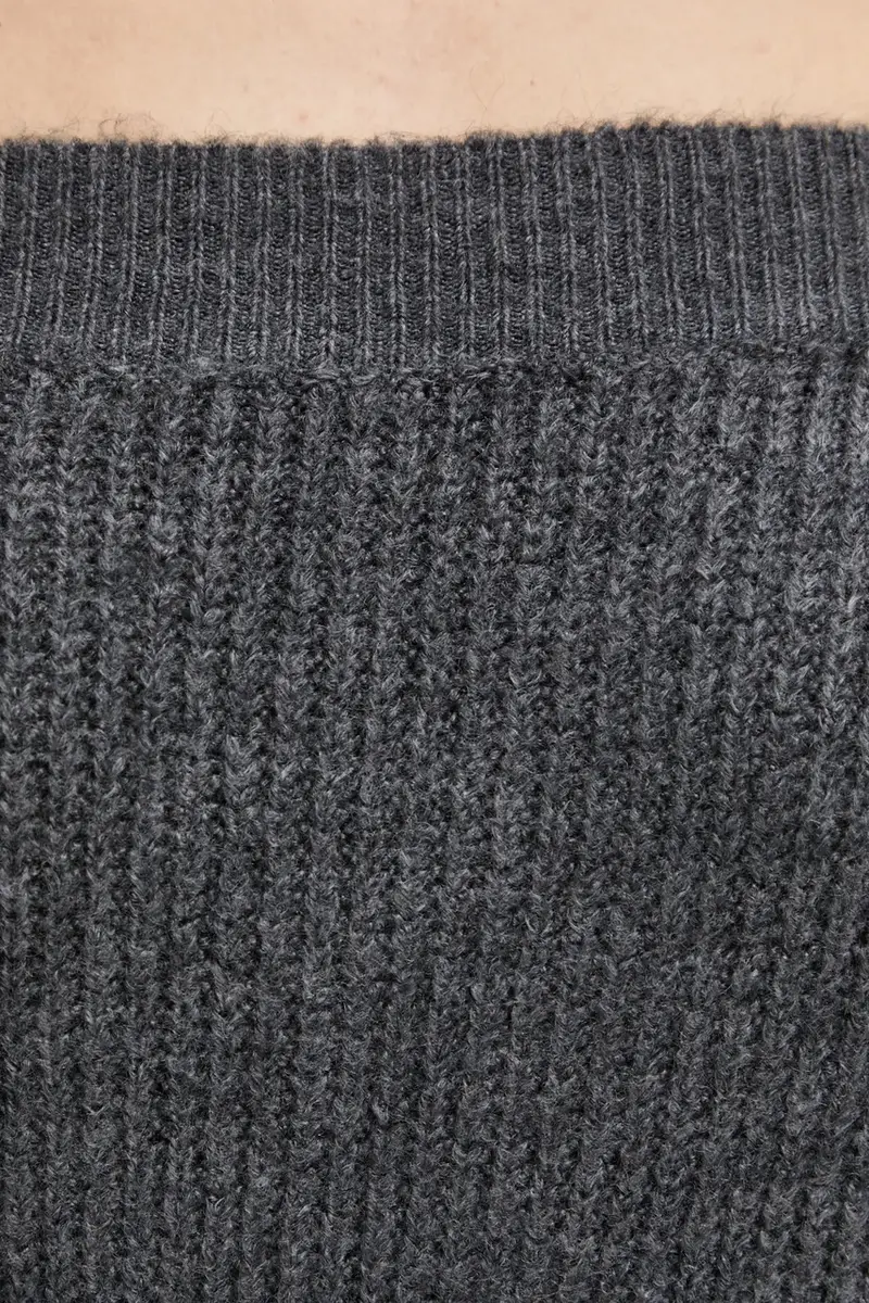 maglione in misto lana MREINE donna colore grigio MREINE miniatura 5