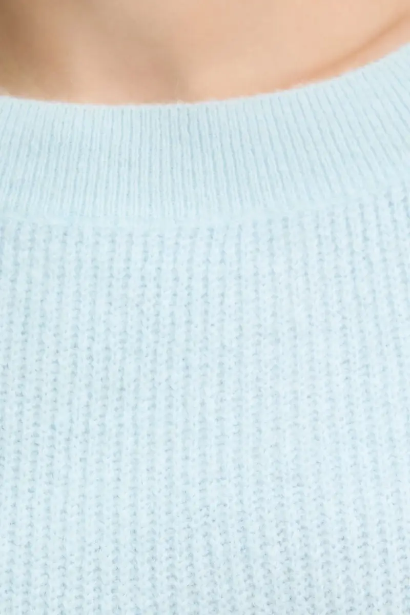 maglione in misto lana MREINE donna colore rosso MREINE Blu miniatura 5