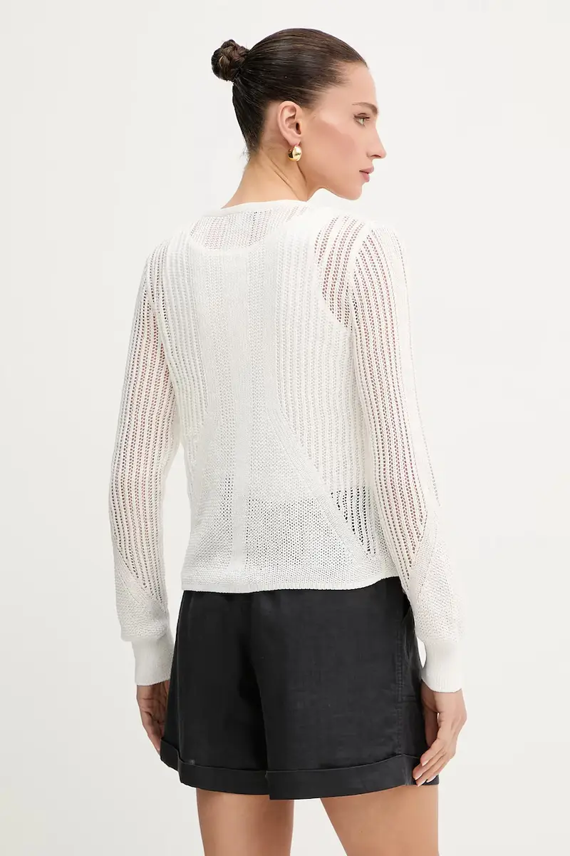 maglione MAGATHE donna colore oro MAGATHE Bianco miniatura 3