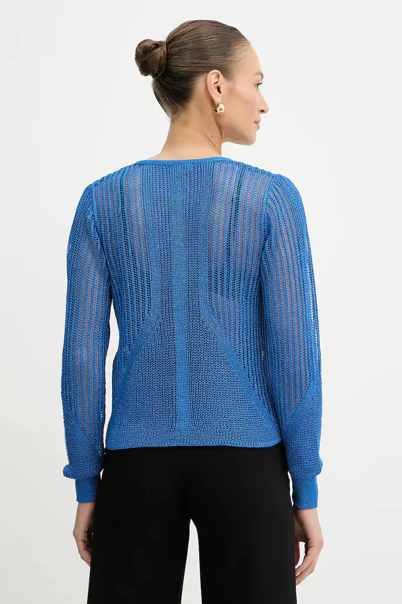 maglione MAGATHE donna colore oro MAGATHE Violetto miniatura 3