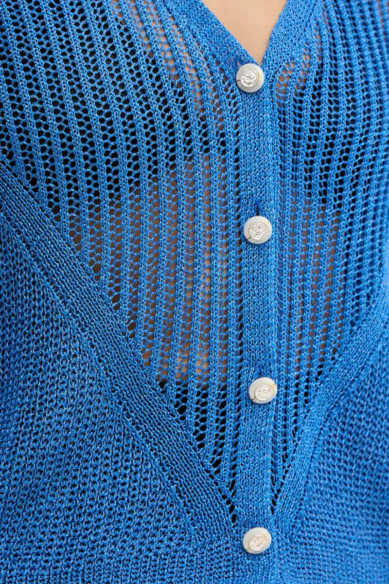 maglione MAGATHE donna colore oro MAGATHE Violetto miniatura 5