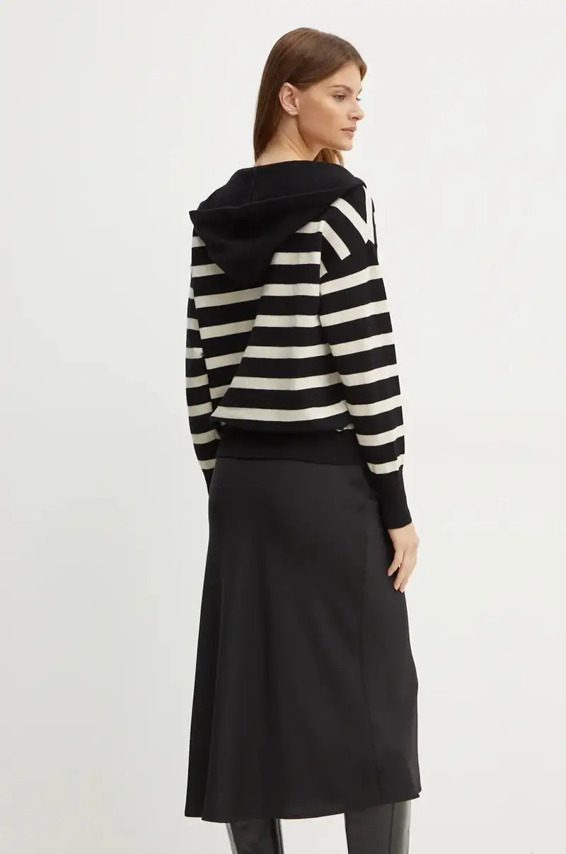 maglione MBALLON donna colore nero MBALLON miniatura 3