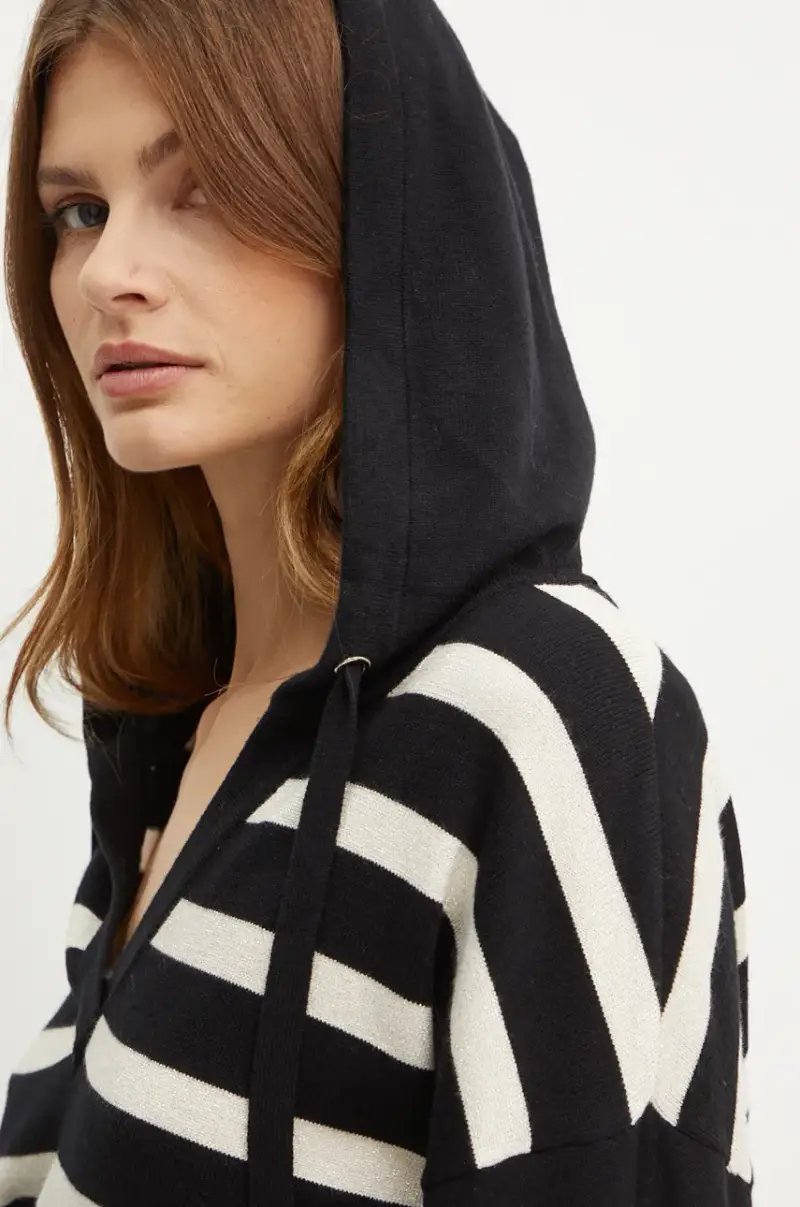 maglione MBALLON donna colore nero MBALLON miniatura 5