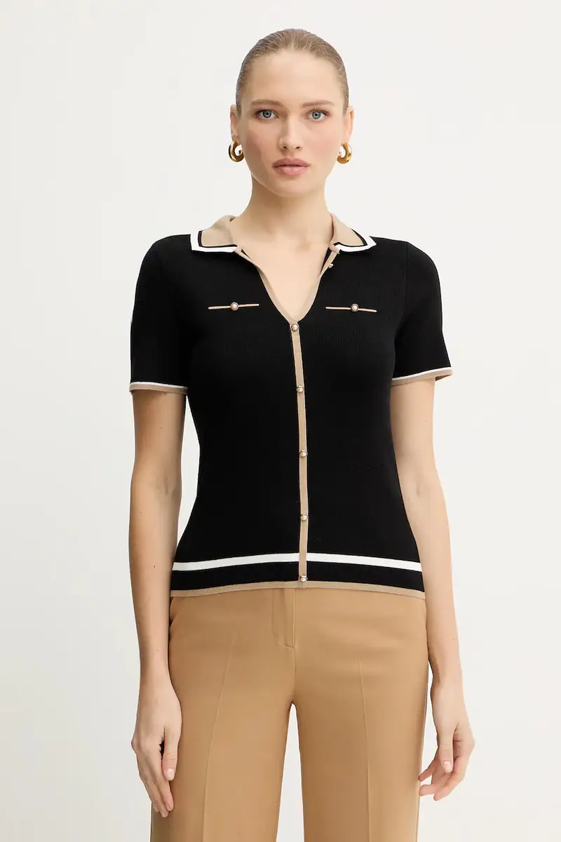 maglione MTOI donna colore blu MTOI Nero