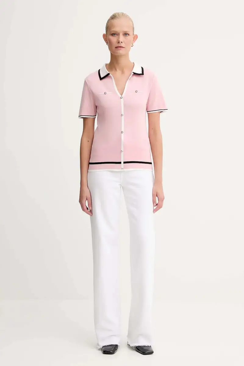 maglione MTOI donna colore rosa MTOI miniatura 2