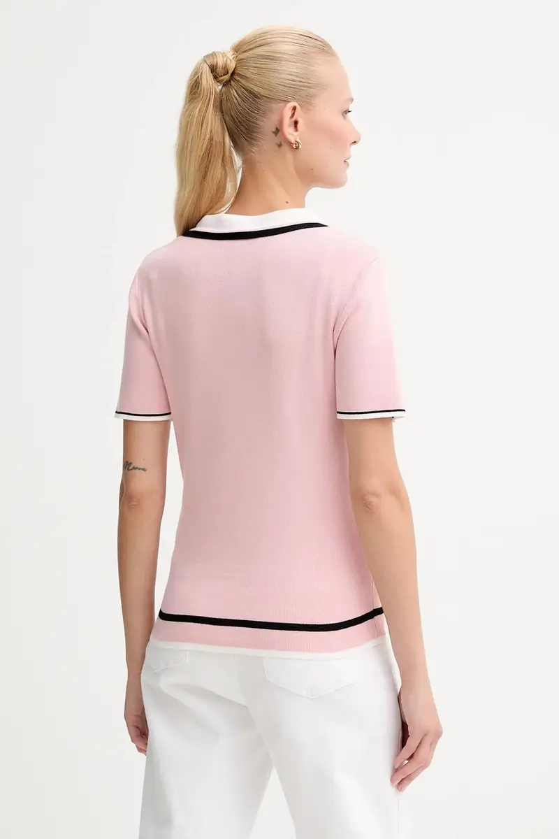 maglione MTOI donna colore rosa MTOI miniatura 3