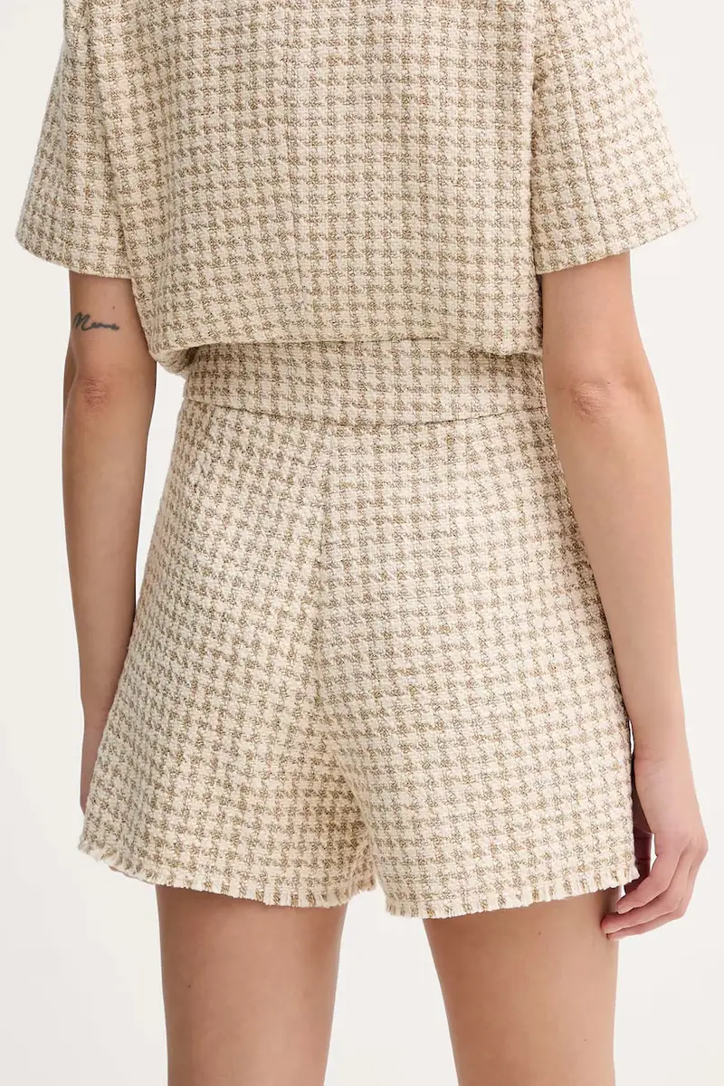 pantaloncini donna colore beige SHAV.F miniatura 3