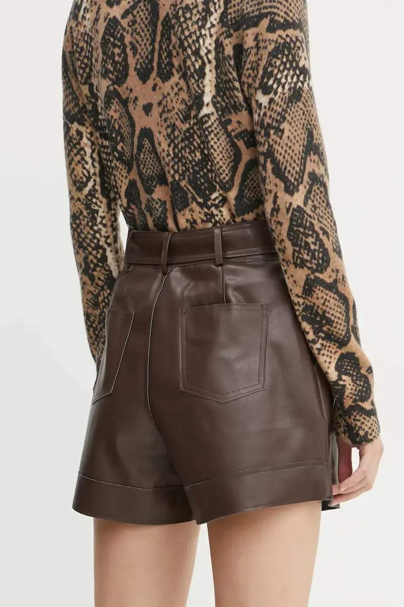 pantaloncini SHOANE donna colore marrone SHOANE miniatura 3