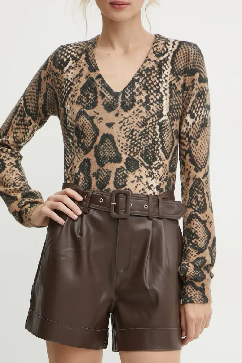 pantaloncini SHOANE donna colore marrone SHOANE