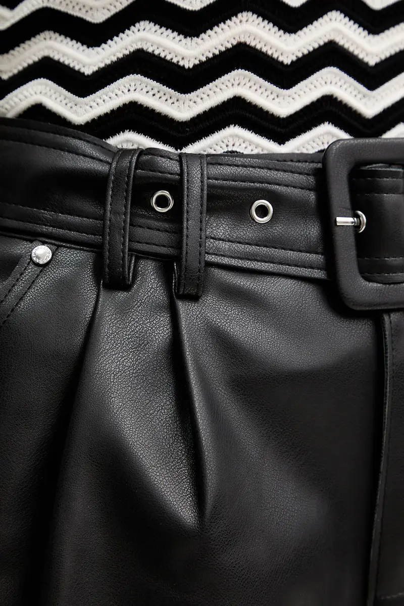 pantaloncini SHOANE donna colore marrone SHOANE Nero miniatura 4