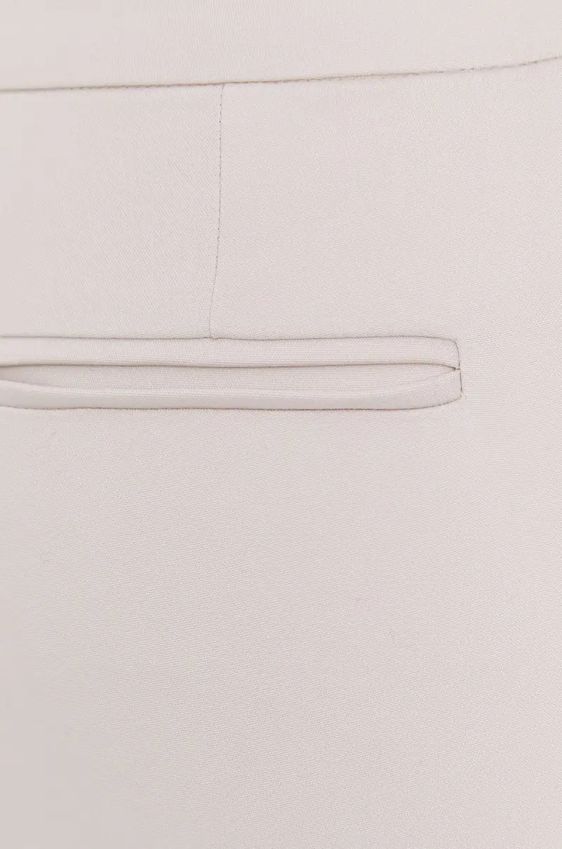 pantaloni donna Beige miniatura 4