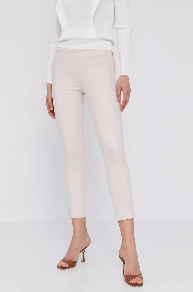 pantaloni donna Beige