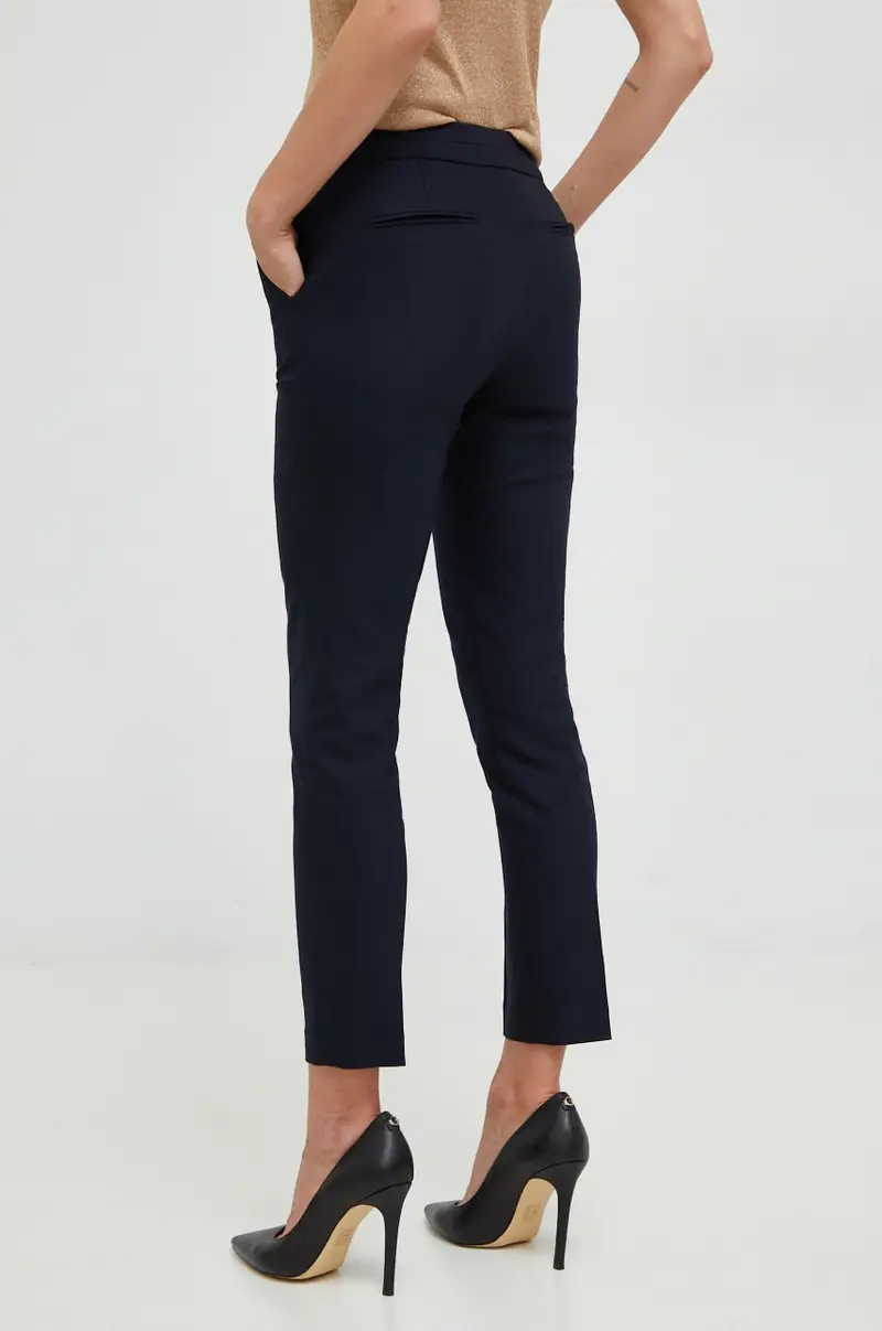 pantaloni donna Blu navy miniatura 3
